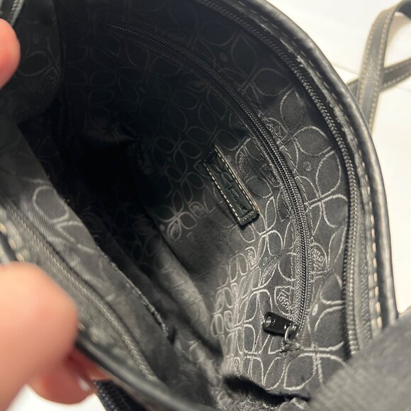Fossil Black Leather Crossbody Bag - Picture 6 of 10